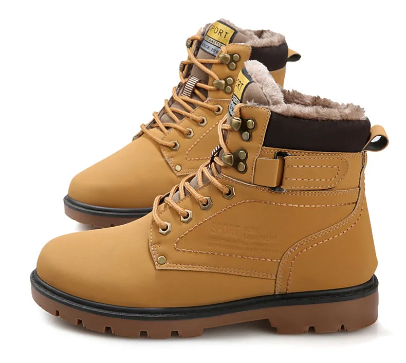 Men's Winter Fur Warm Boots