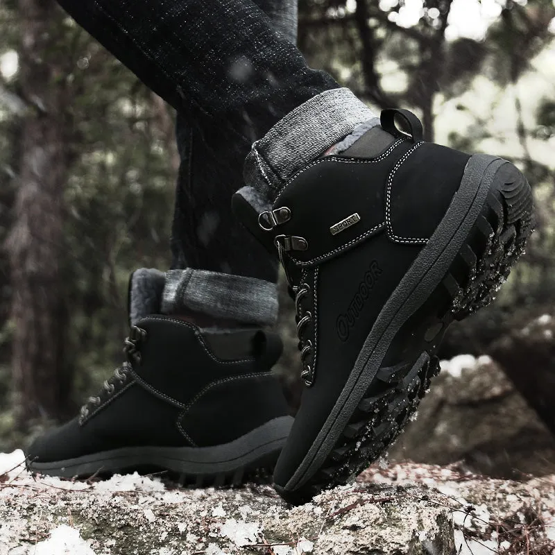 Men's Winter Warm Boots With Plush