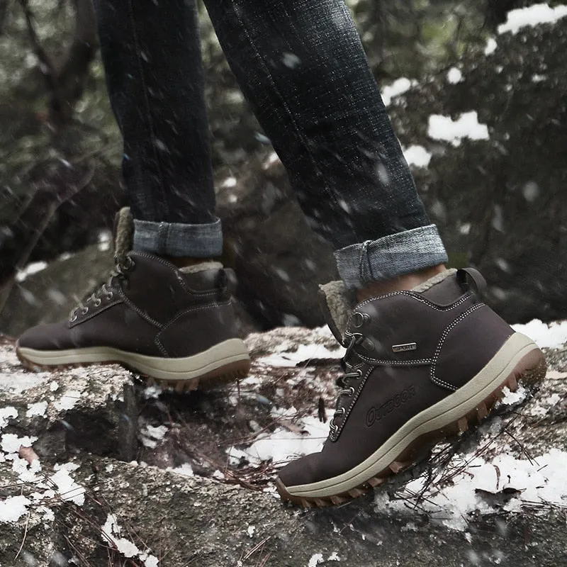 Men's Winter Warm Boots With Plush