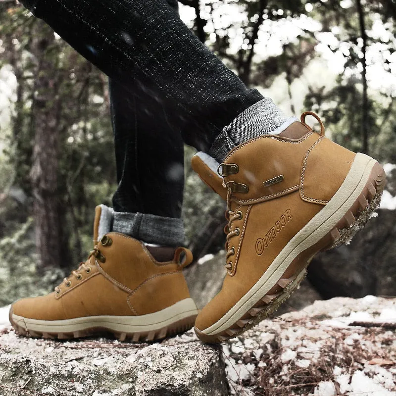 Men's Winter Warm Boots With Plush