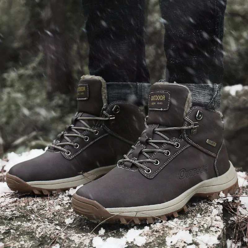 Men's Winter Warm Boots With Plush
