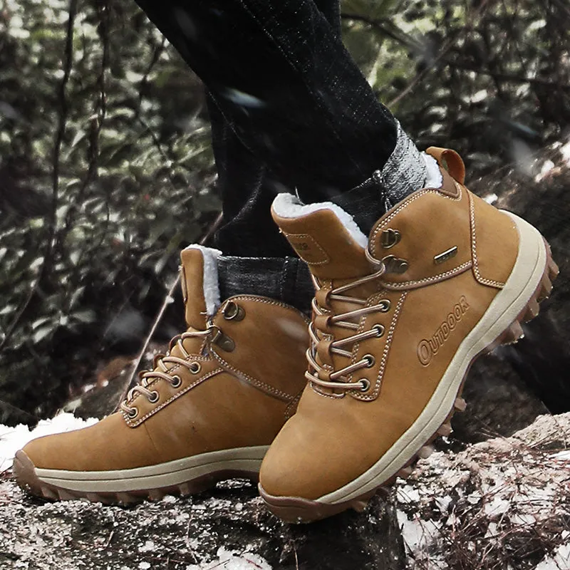 Men's Winter Warm Boots With Plush