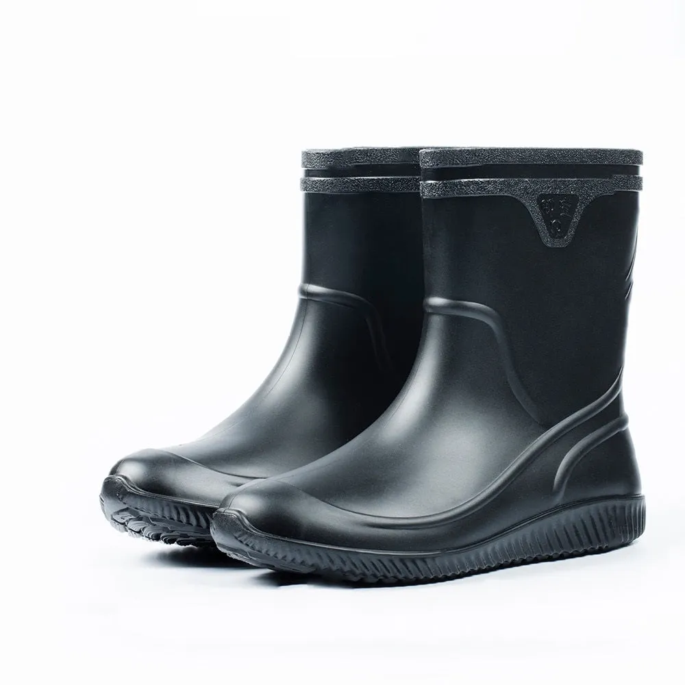 Men's Winter Waterproof Warm Rain Boots