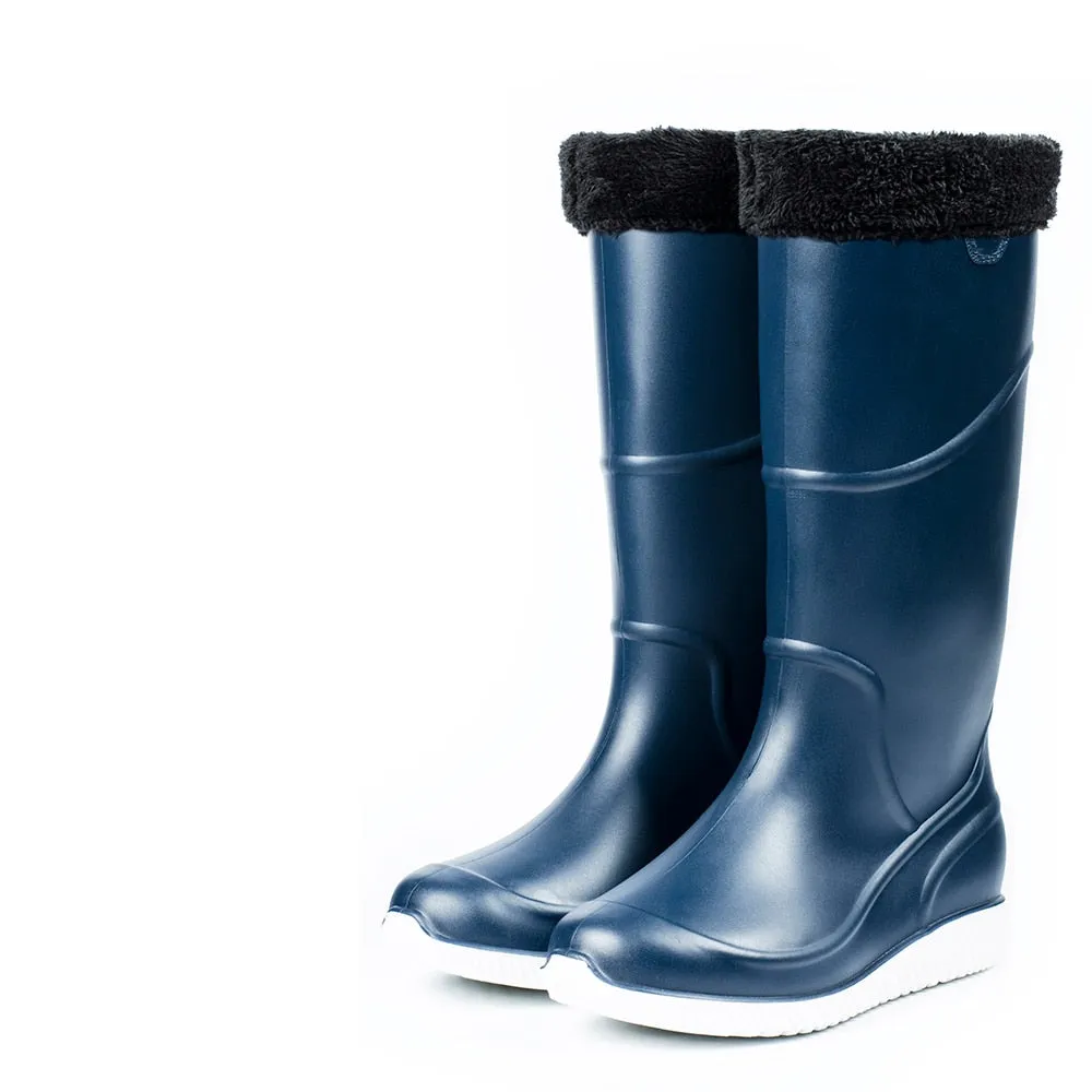 Men's Winter Waterproof Warm Rain Boots