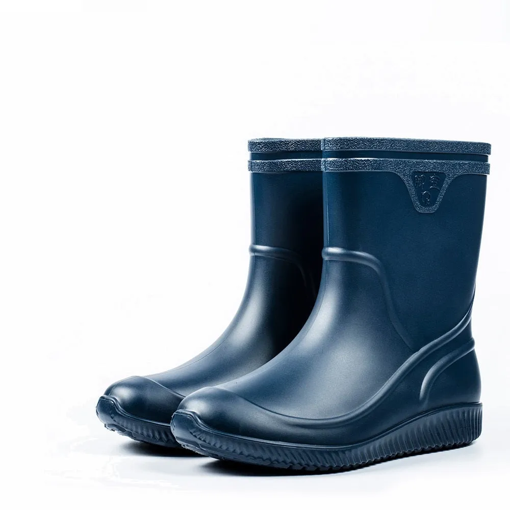Men's Winter Waterproof Warm Rain Boots