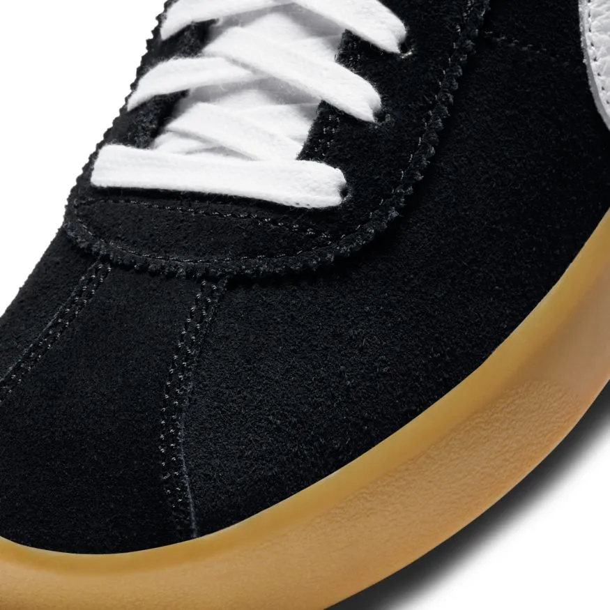 Nike SB Bruin React Skateboard Shoe - Black/White-Black-Gum Light Brown