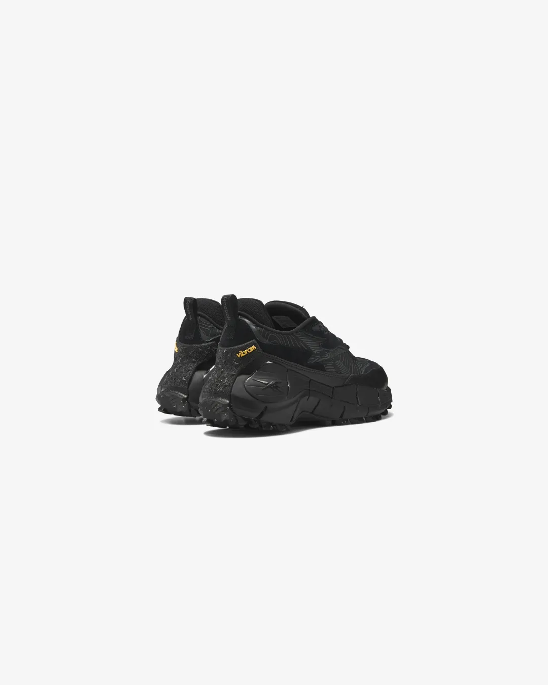 Reebok Zig Kinetica 2.5 Edge Vibram Black Sneakers
