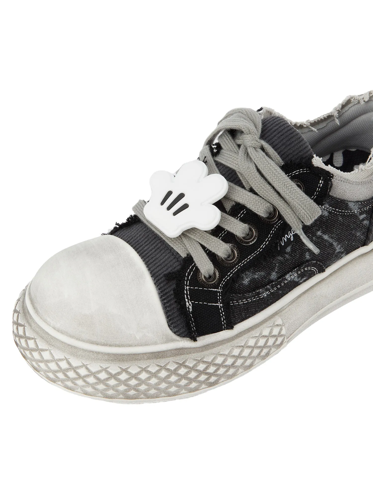 Sneakerhill Retro Ugly Cute Street Rap Sneakers - 2113