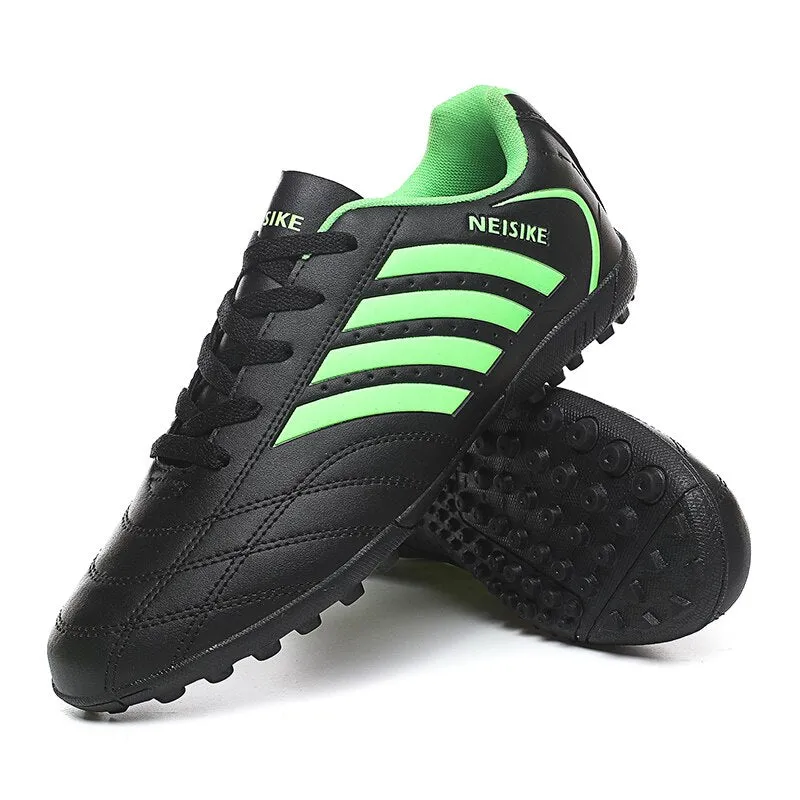 Sneakers Soccer Shoes Adult Kids Sport Footwear Cleats Grass Training Football Shoes Outdoor Durable Professional Futsal Sneaker
