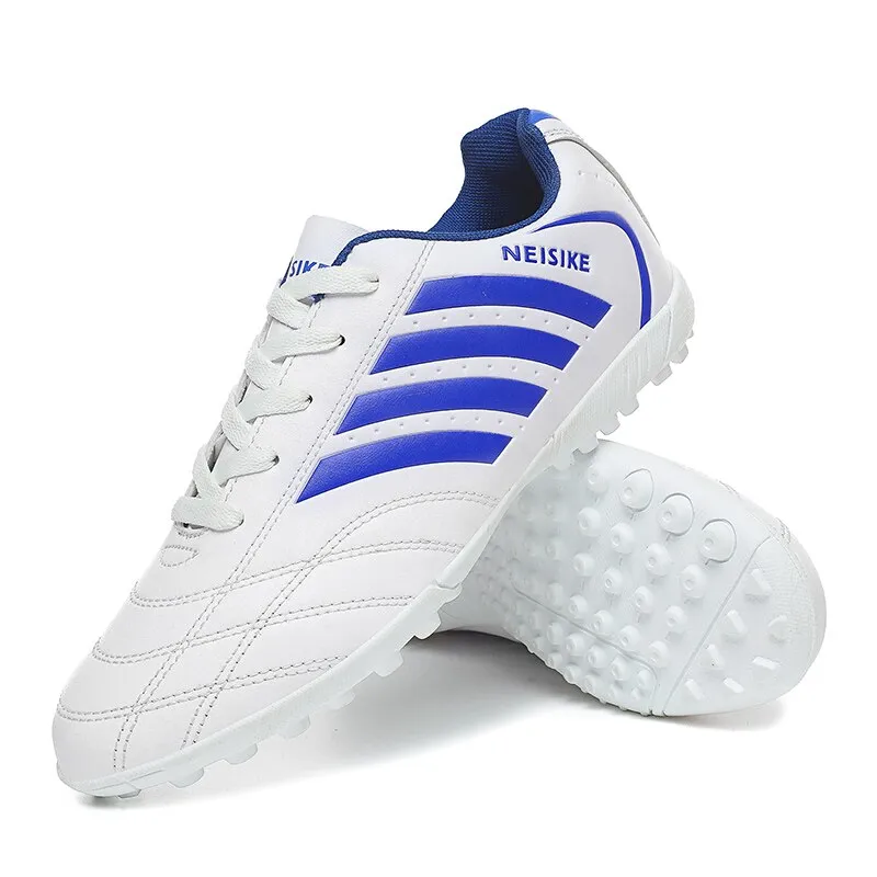 Sneakers Soccer Shoes Adult Kids Sport Footwear Cleats Grass Training Football Shoes Outdoor Durable Professional Futsal Sneaker
