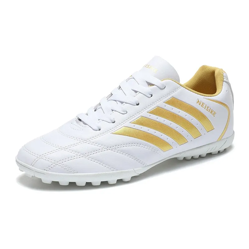 Sneakers Soccer Shoes Adult Kids Sport Footwear Cleats Grass Training Football Shoes Outdoor Durable Professional Futsal Sneaker