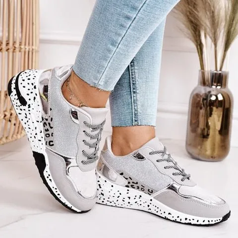 Sophie Sneakers | Trendy dames sneakers met metallic accenten