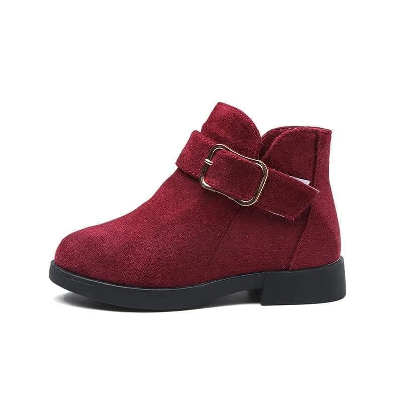 Stylish Suede Leather Boots For Girl's - GlamzLife