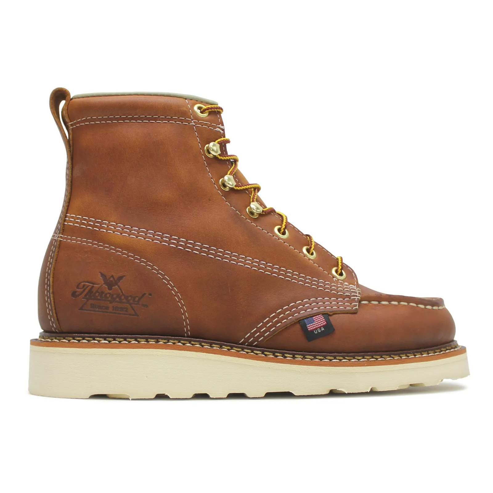 Thorogood American Heritage 6 Inch Wedge Men's Leather Boots
