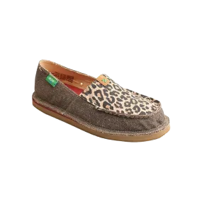 Twisted X Ladies Slip-On Leopard Loafer Shoes WCL0001