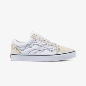 Vans | STITCH WARP OLD SKOOL  { TRUE WHITE/BLACK