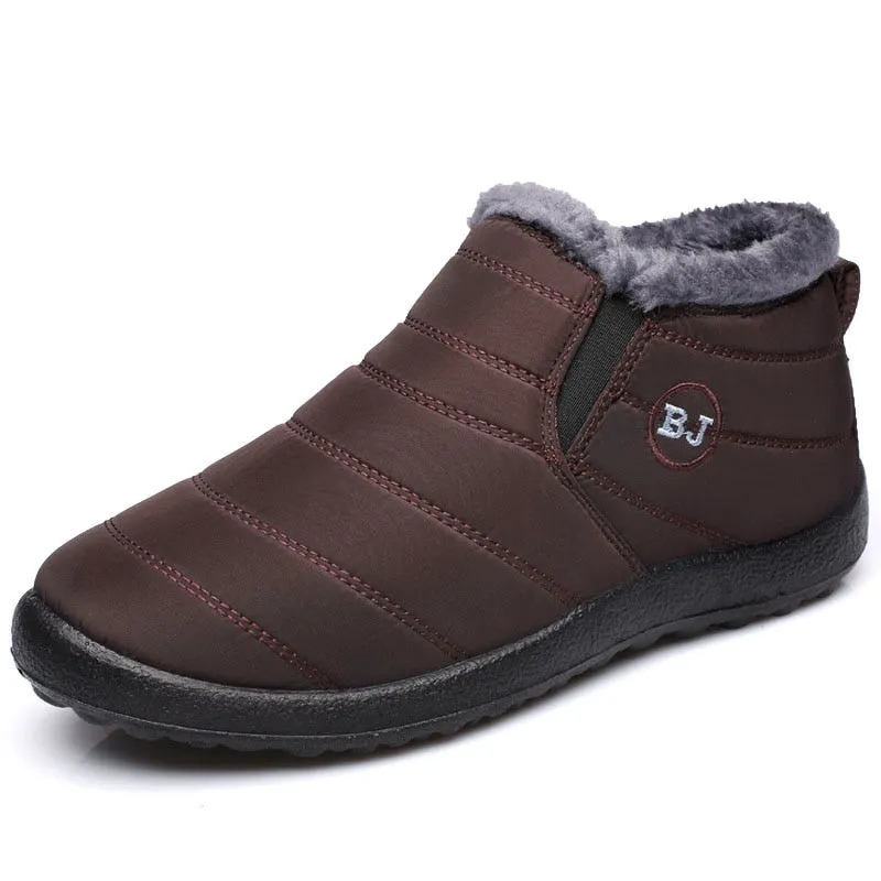 Warm Fur Footwear Work Boots