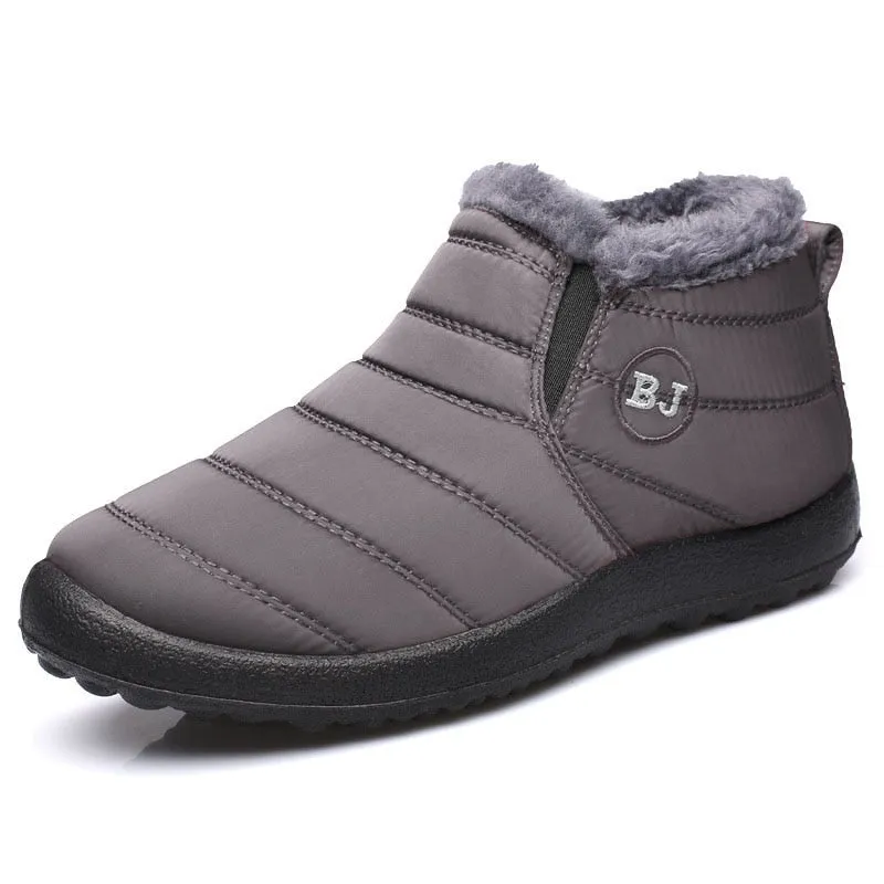 Warm Fur Footwear Work Boots