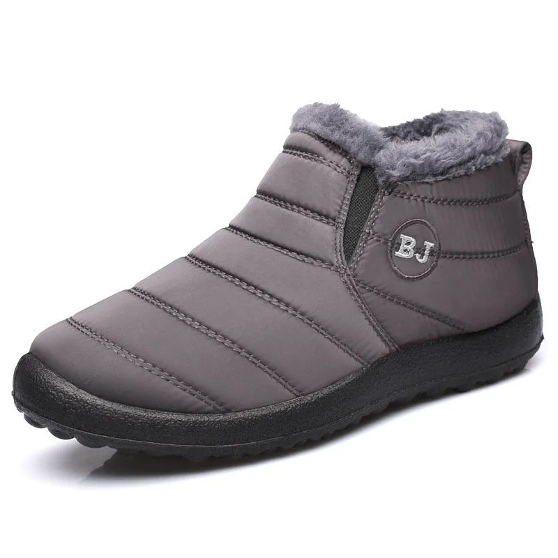 Warm Fur Footwear Work Boots