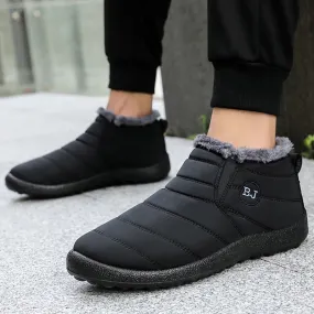 Warm Fur Footwear Work Boots