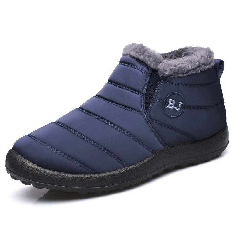 Warm Fur Footwear Work Boots