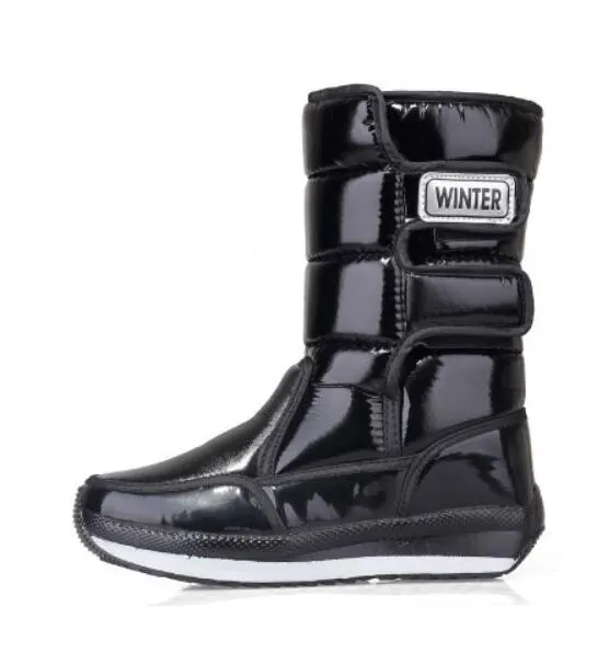 Women Winter Boots Mid-Calf Snow Boots