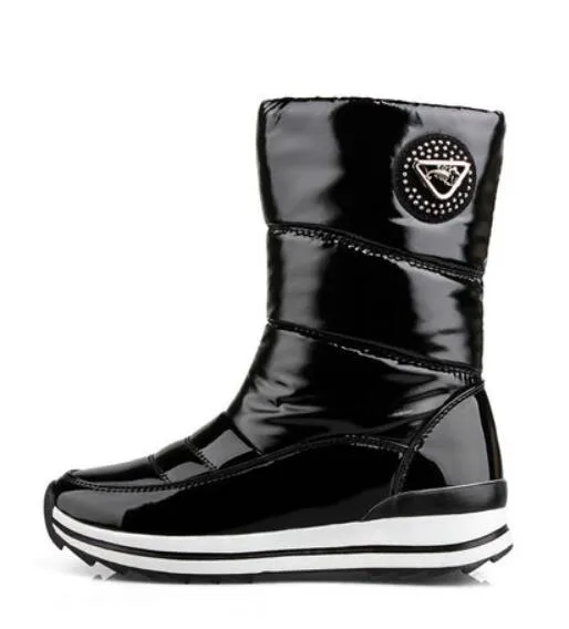 Women Winter Boots Mid-Calf Snow Boots