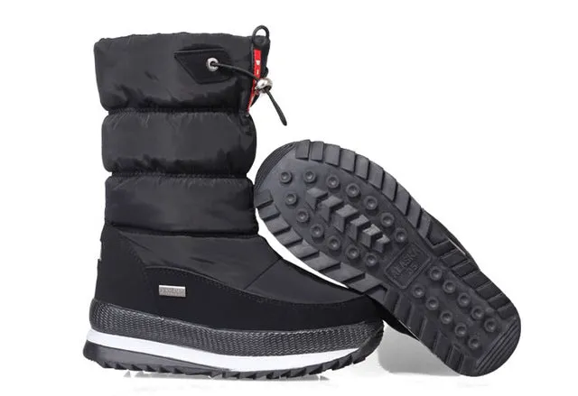 Women Winter Boots Mid-Calf Snow Boots