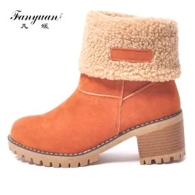 Womens Waterproof Snow Boots