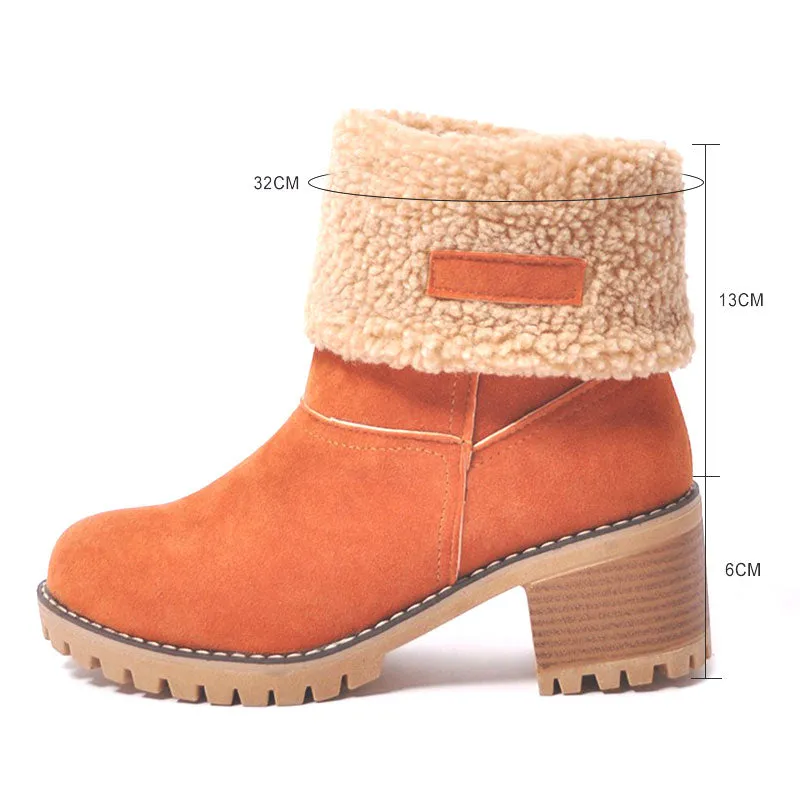 Womens Waterproof Snow Boots